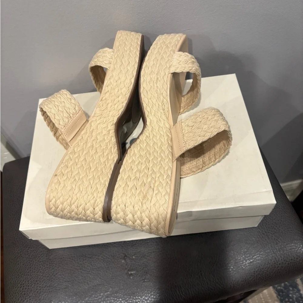 On 34th Womens Norinarf Braided Slip On Platform Sandals #16